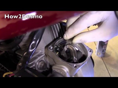 Видео: Настройка клапанов на мотоциклах Ducati, часть 3