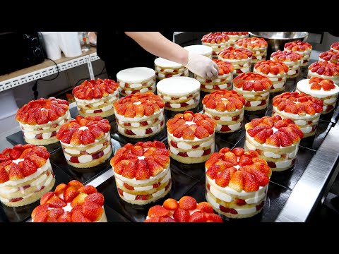 Видео: 1 место по продажам с клубничным тортом! Приготовьте лучший клубничный торт