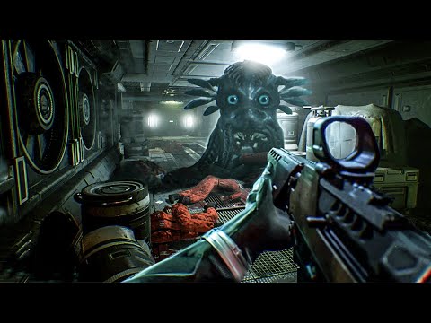 Видео: Только что вышла многопользовательская игра в стиле Alien Isolation!