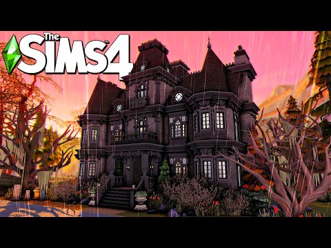Видео: Большой дом с привидениями 👻 || The Sims 4 Быстрая сборка