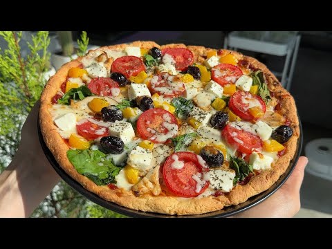 Видео: ПП Пицца на творожном тесте - вкуснее обычной! Пицца из творога #пппицца