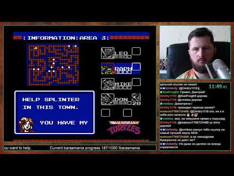 Видео: Teenage Mutant Ninja Turtles на NES Прохождение [188/1000]
