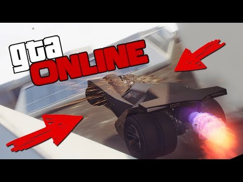 Видео: GTA ONLINE - ТРЮКИ И ПРИКОЛЫ НА БЭТМОБИЛЕ! #340