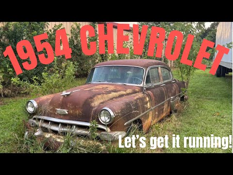 Видео: ДАВАЙТЕ ЗАПУСТИМ ЭТОТ ЗАБРОШЕННЫЙ CHEVY BEL AIR 1954 ГОДА!