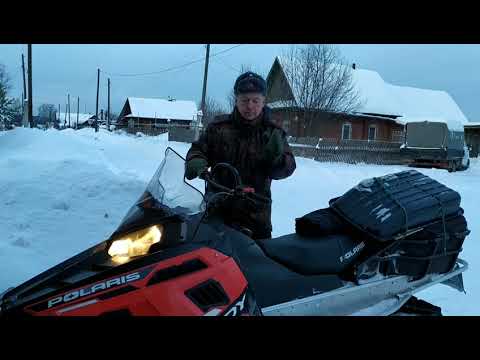 Видео: Снегоход, рыбалка