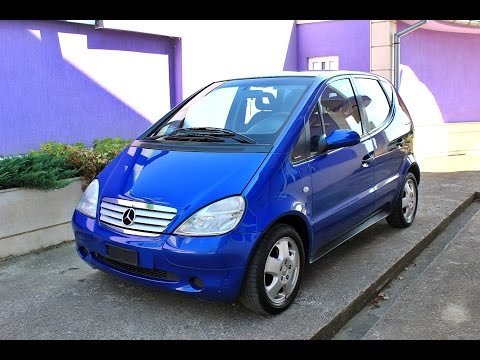 Видео: Мерседес А160 Авангард 2000 г. 102л.с.