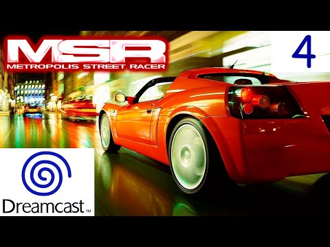 Видео: РЕТРО КЛАДОВКА! Прохождение - Metropolis Street Racer (Крутизна на Улицах) [Sega Dreamcast] #4