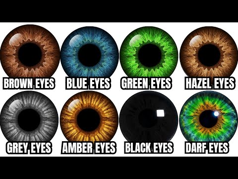 Видео: Подробное объяснение СЕКРЕТНОГО преимущества каждого цвета глаз