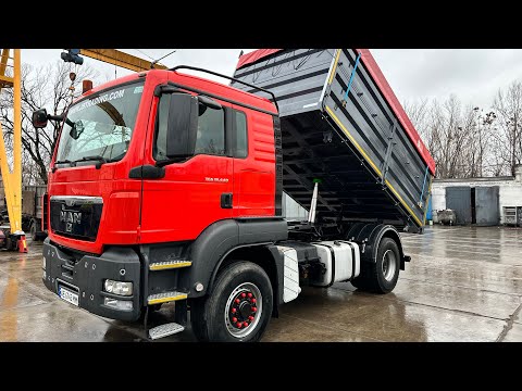 Видео: MAN tgs 4х4. Переобладнання тягача в самосвал зерновоз. Продаж!!!