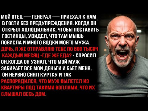 Видео: КОГДА ОТЕЦ-ГЕНЕРАЛ УЗНАЛ, ЧТО МОЙ МУЖ МЕНЯ Б@ЁT И ЗАБИРАЕТ ВСЕ МОИ ДЕНЬГИ, ОН ТАКОЕ С НИМ СДЕЛАЛ…