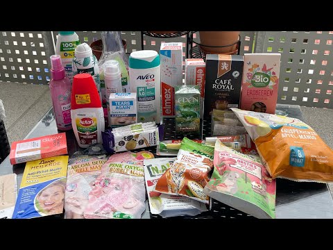 Видео: Мои покупки в Германии/ DM haul /Müller haul & so weiter