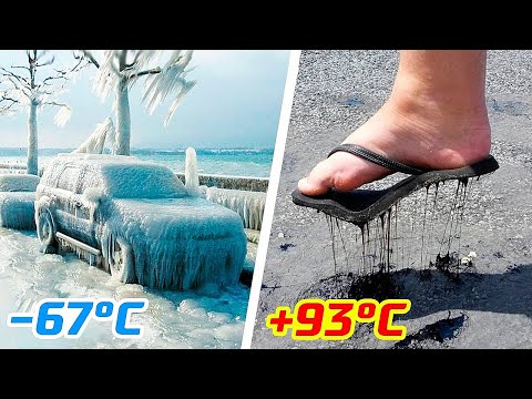 Видео: 10 Мест на Планете с Самым Экстремальным Климатом