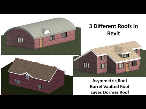 Видео: Крыши в Revit