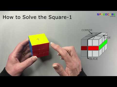 Видео: Как решить головоломку Square-One | Простое руководство для начинающих