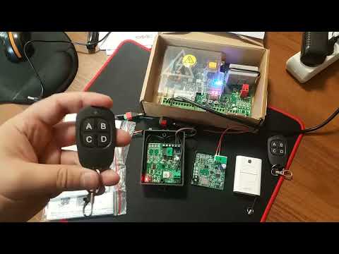 Видео: Инструкция по программированию пульта управления 2 в 1 для FAAC RC V2