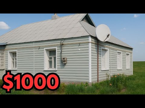 Видео: ⚡️НАЙДЕШЕВША ХАТА за $1000 | 35 СОТОК | ГАЗ | ВОДА | СТАВОК