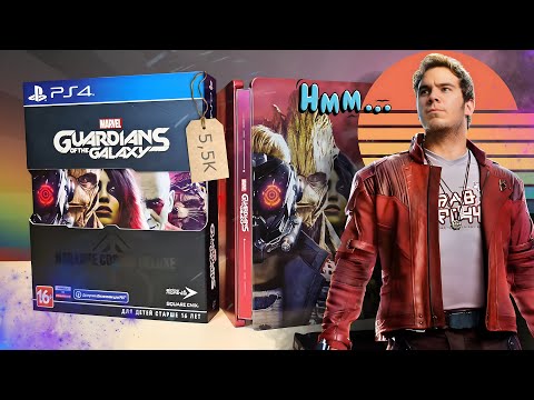 Видео: Распаковка Galaxy Of The Guardians Издание Cosmic Deluxe