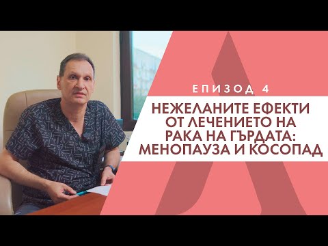 Видео: Нежеланите ефекти от лечението на рака на гърдата - менопауза и косопад - Д-р Красимир Николов