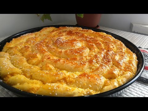 Видео: Пирог улитка с брынзой!