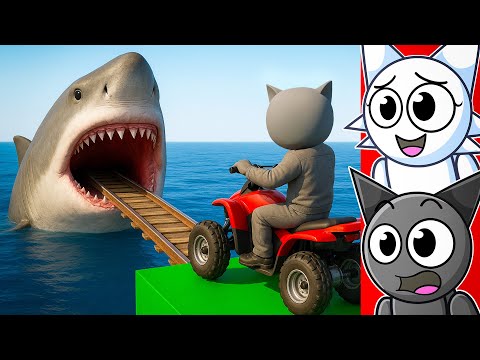 Видео: САМЫЕ СМЕШНЫЕ ПРЫГАЮЩИЕ ТРАГИ в GTA 5!