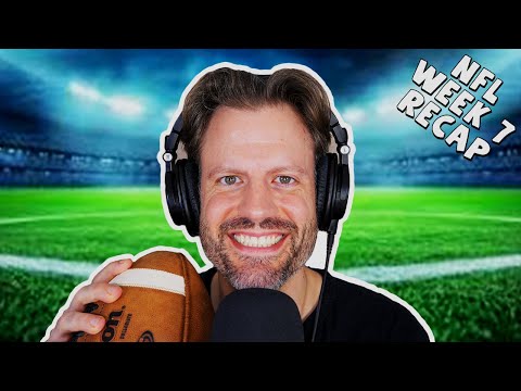 Видео: Обзор 7-й недели ASMR NFL | Шёпот, почёсывание бороды, звуки рта, звуки рук