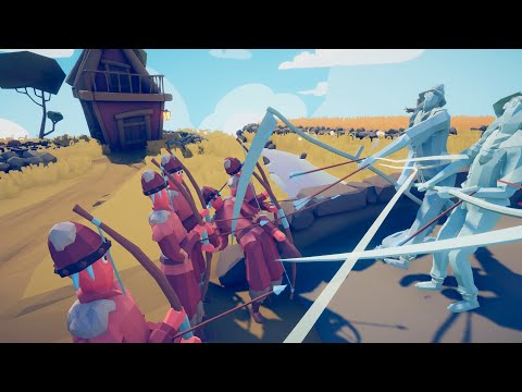 Видео: ИГРА СТАНОВИТСЯ СЛОЖНОЙ (Totally Accurate Battle Simulator) #4