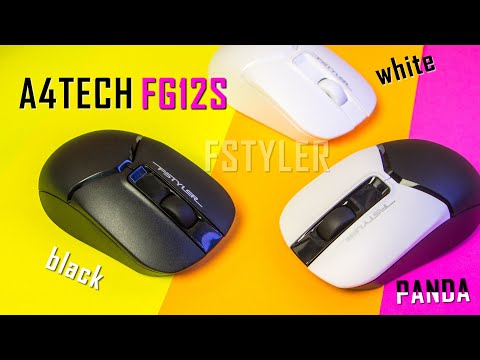 Видео: Беспроводная, легкая и компактная - мышка A4Tech FSTYLER FG12S. Обзор мышки ценой до $10