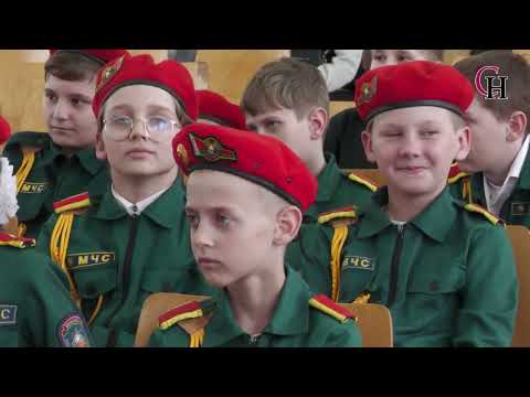 Видео: Конкурс "Юный спасатель-пожарный"