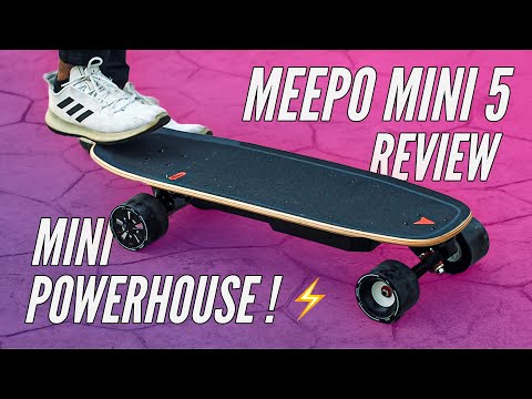 Видео: Обзор Meepo Mini 5 — лучший доступный электрический шортборд до 500 долларов?