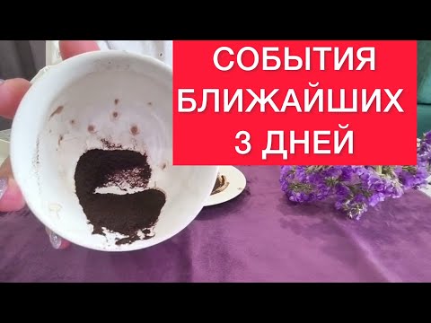 Видео: 🫵СОБЫТИЯ, КОТОРЫЕ ПРОИЗОЙДУТ В ТЕЧЕНИИ 3 ДНЕЙ‼️ГАДАНИЕ НА КОФЕЙНОЙ ГУЩЕ☕️☕️☕️