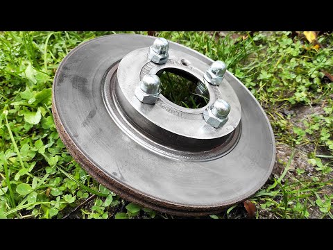Видео: Крутая Идея из Старого Автомобильного Тормозного Диска!!
