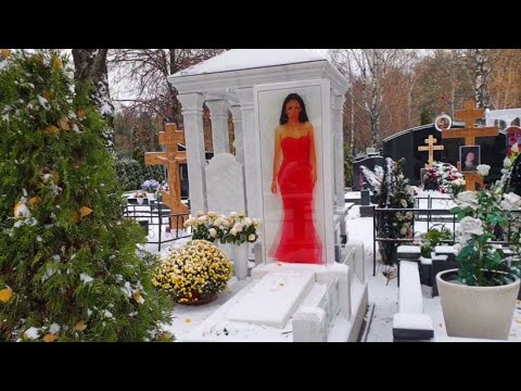 Видео: Две могилы, которые вас поразили. Осень-Зима. Троекуровское кладбище.