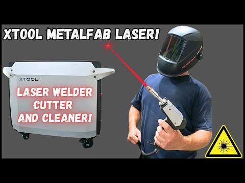 Видео: xTool MetalFab! Лазерный сварочный аппарат, резак и очиститель!