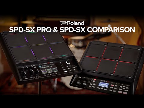 Видео: Сравнение сэмплирующих пэдов Roland SPD-SX и SPD-SX PRO