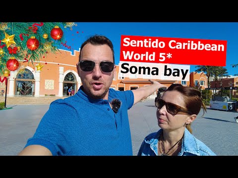 Видео: Новый Год в отеле Caribbean World Resort Soma Bay в Хургаде! А стоит ли оно того?