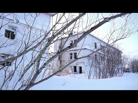 Видео: Некогда шахтерский поселок, а сегодня просто микрорайон Советский Воркуты - расселен.