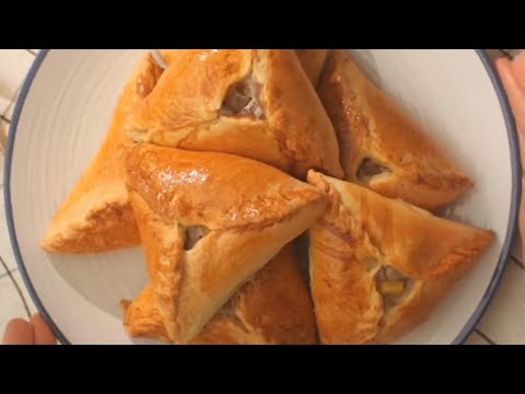 Видео: Учпучмаки. Татарское блюдо эчпочмак. Самый вкусный рецепт.