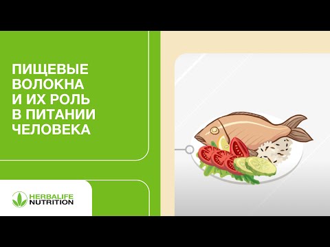Видео: Пищевые волокна и их роль в питании человека