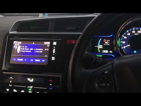 Видео: Настройка времени на штатной голове Honda Fit gp5