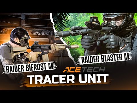 Видео: Трассерные насадки (ACETECH) Tracer Unit Raider Bifrost M и Blaster M
