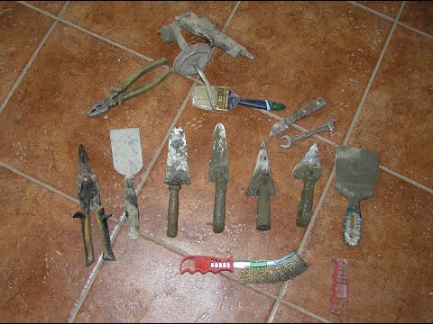 Видео: как сделать  инструмент для  работы с арт бетоном