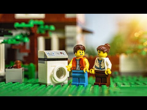 Видео: Вчимося користуватися пральною LEGO машиною 🧼👕