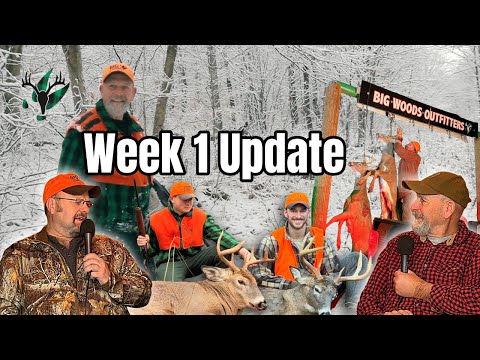 Видео: Обновление сезона оленей, неделя 1 | Подкаст Big Woods Bucks, выпуск 181