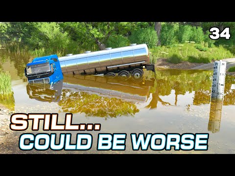 Видео: ВСЕ ЕЩЕ... МОГЛО БЫТЬ ХУЖЕ.😭 | Saxlingham - Farming Simulator 25 - Эпизод 34
