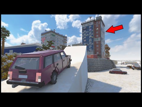 Видео: ЗАЛЕТЕЛ В ДОМ! Прыжки НА ТРАМПЛИНЕ! - TearDown