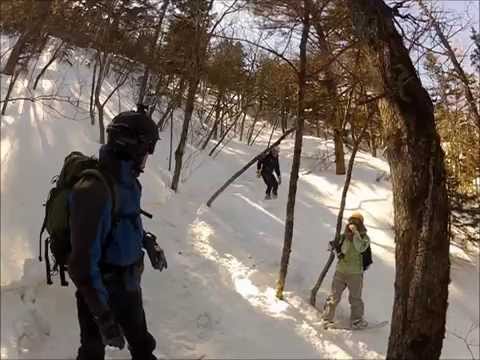 Видео: Фрирайд с горы Фалаза (Литовка)