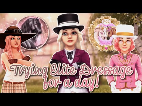 Видео: Я вступила в элитный клуб выездки на один день! 🎩 | Star Stable Online