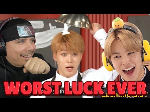 Видео: Чимин против RUN BTS! | Чимину не везёт больше всех