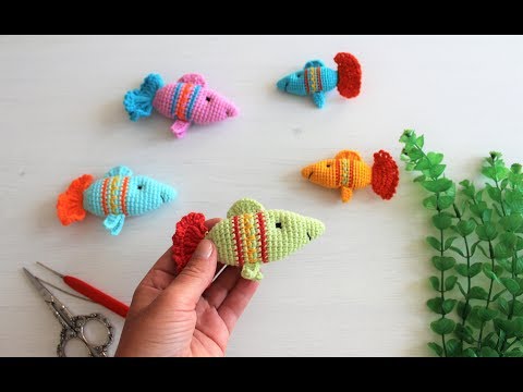 Видео: Мастер-класс Рыбка. Брелок.