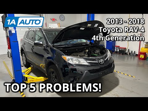 Видео: Топ-5 проблем внедорожника Toyota RAV4 2013-2018 4 поколения